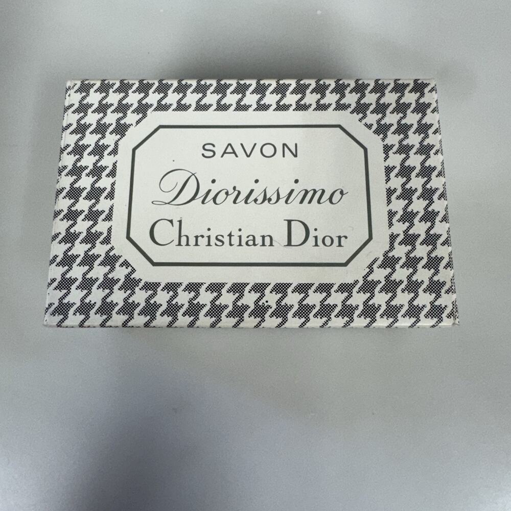 Vintage Christian Dior Diorissimo Savon Soap 5.3 oz 150g New in Box France Rare